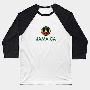 Jamaica National Symbol Baseball T-Shirt